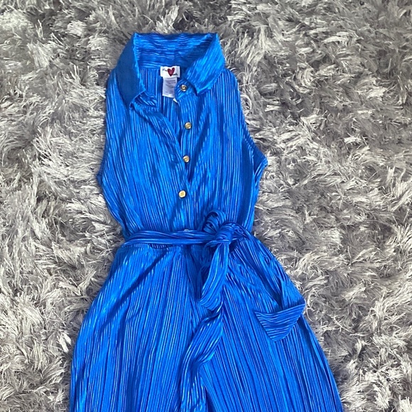 Royal Blue One-piece Jumpsuit - Picture 1 of 2